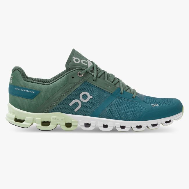 On Cloudflow pantofi alergare barbati - albastru verde petrol