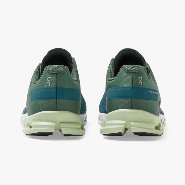 On Cloudflow pantofi alergare barbati - albastru verde petrol