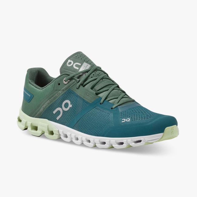 On Cloudflow pantofi alergare barbati - albastru verde petrol