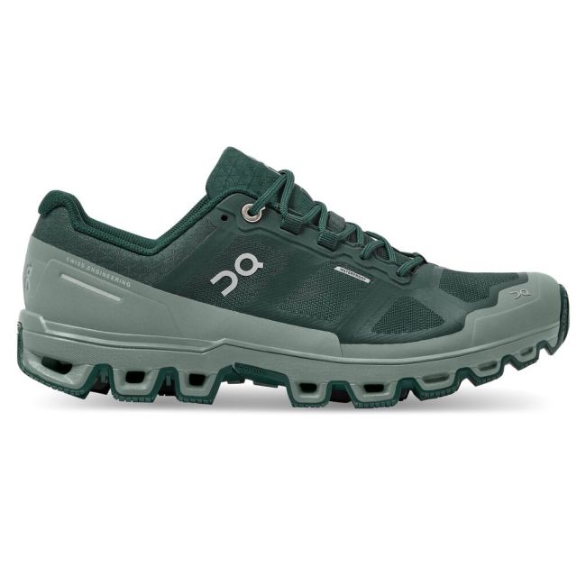 On Cloudventure Waterproof femei - verde ienupar