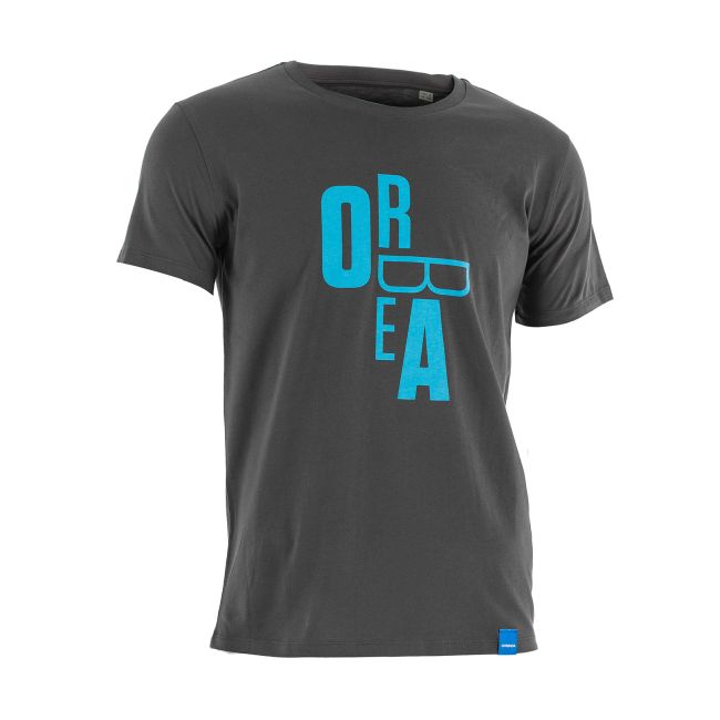 Orbea - tricou pentru ciclism Orbea Puzzle Typography - gri antracit