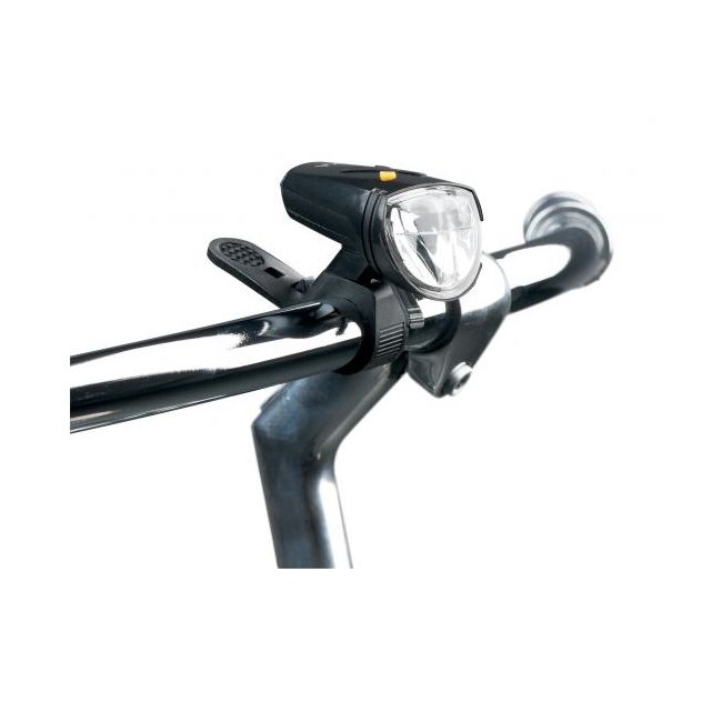 AXA - Lumina bicicleta fata (far fata) Greenline, 15 lux USB, 1 led - negru