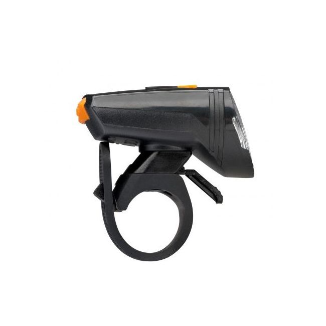 AXA - Lumina bicicleta fata (far fata) Greenline, 15 lux USB, 1 led - negru