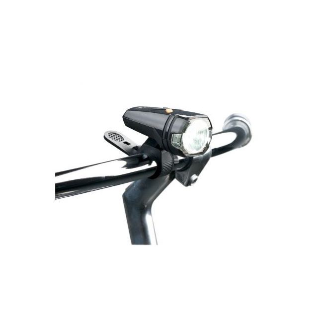 AXA - Lumini bicicleta fata (far fata) Greenline, 30 lux USB, 1 led - negru