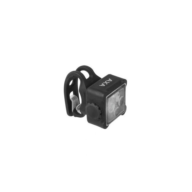 AXA - Set lumini pentru bicicleta (Far + stop) Niteline 44-R/USB, 1 led - negru