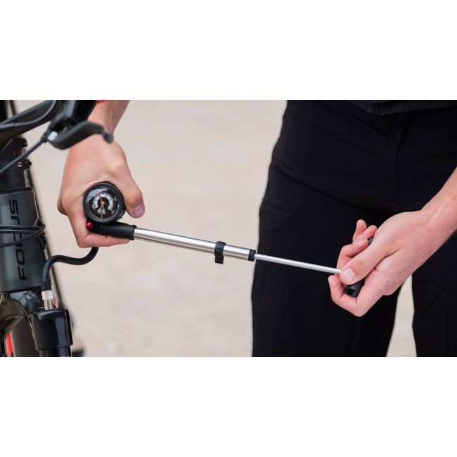 BBB - Pompa suspensii BBB AirShock BMP-29  - negru argintiu