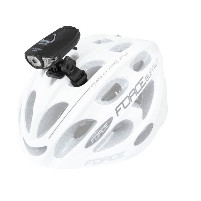Force - Lumina bicicleta fata (far fata) Force CASS, 300 lumeni, incarcare USB - negru