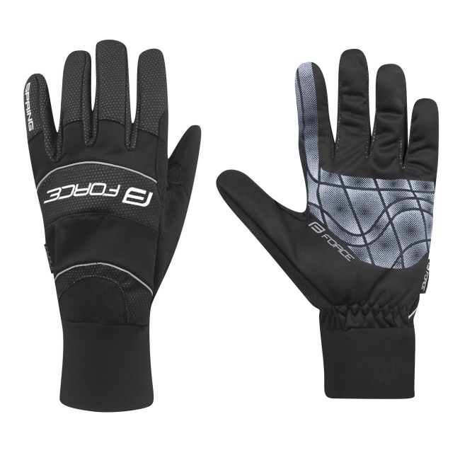 Force - Manusi ciclism Force Windster primavara FRC90446 - negre
