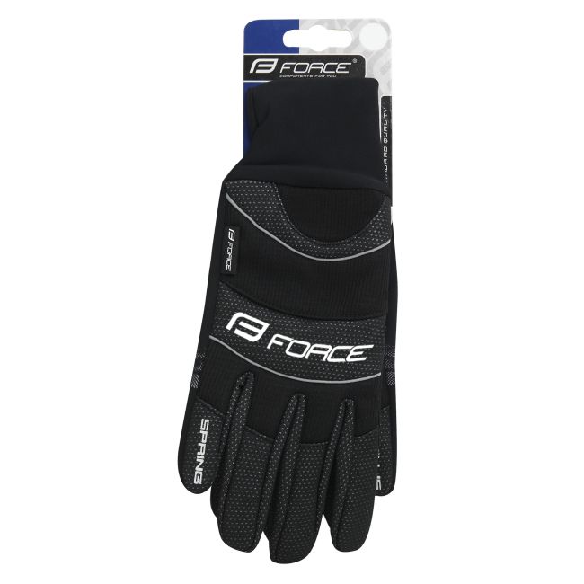 Force - Manusi ciclism Force Windster primavara FRC90446 - negre