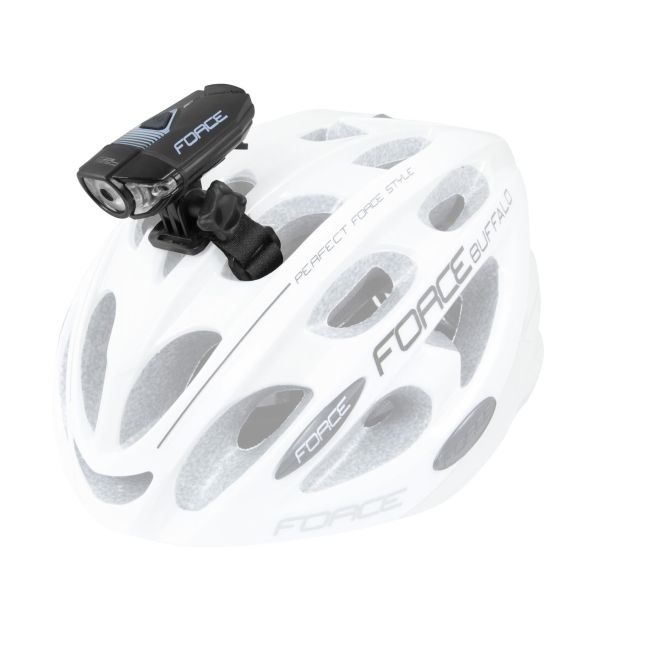 Force - Set lumini pentru bicicleta (far + stop) Force Express USB - negru