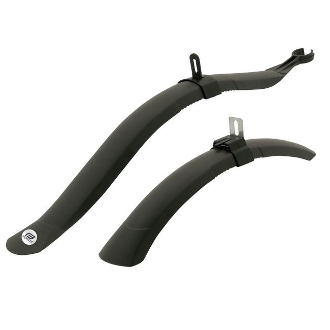 Force - set aparatori plastic bicicleta 16-20 inch - negru