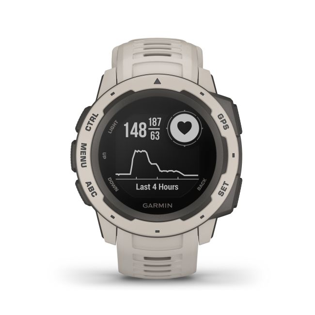 Garmin - Instinct - gri Tundra - ceas inteligent cu GPS cu functii avansate pentru sport