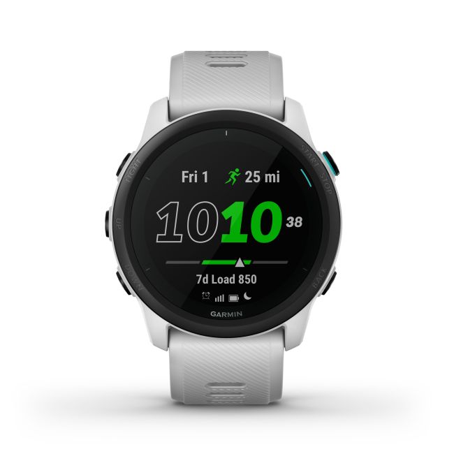 Garmin Forerunner 745 - alb ceramic - ceas multisport cu GPS