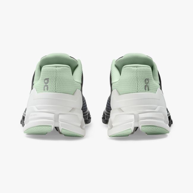 On Cloud Cloudflyer - pantofi alergare pentru femei - negru alb verde deschis