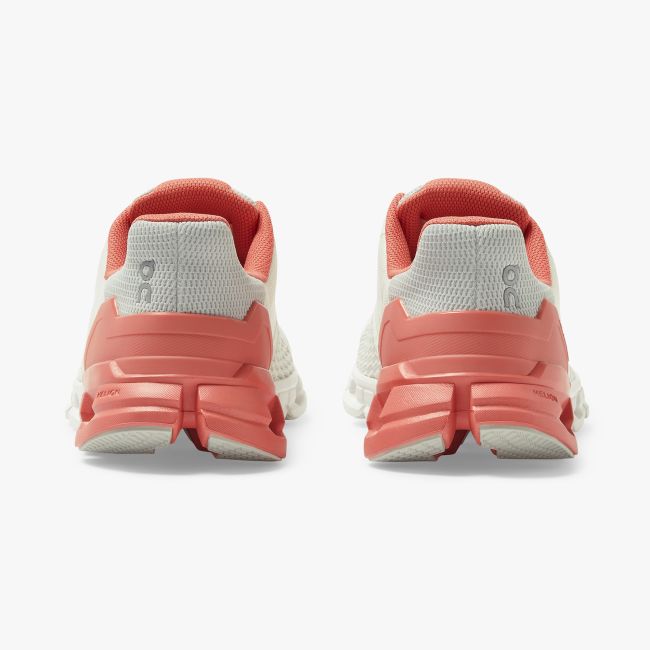 On Cloud Cloudflyer - pantofi alergare pentru femei - white/coral