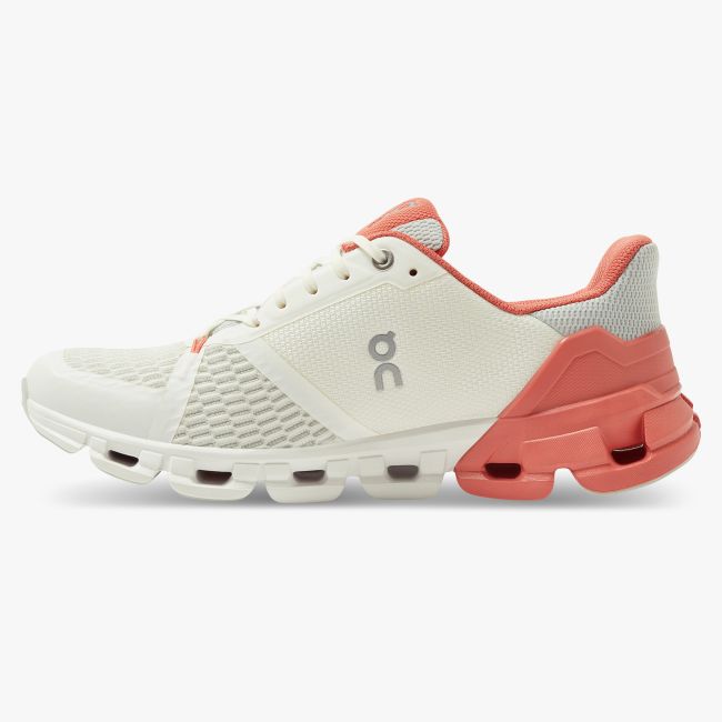 On Cloud Cloudflyer - pantofi alergare pentru femei - white/coral