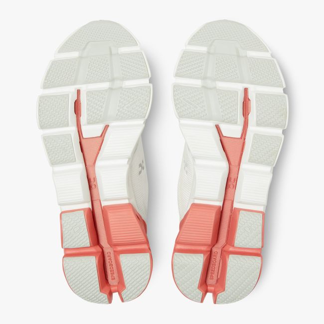 On Cloud Cloudflyer - pantofi alergare pentru femei - white/coral