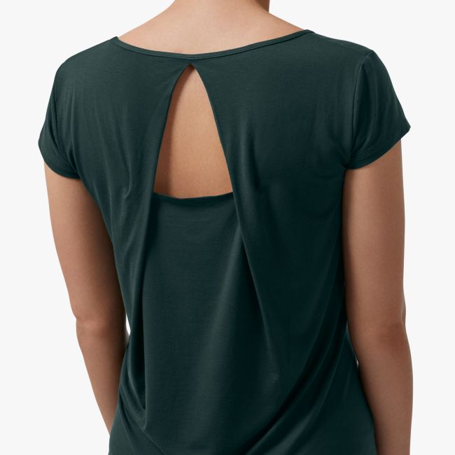 On Cloud On Active-T Breathe - tricou de alergare pentru femei - verde ivy