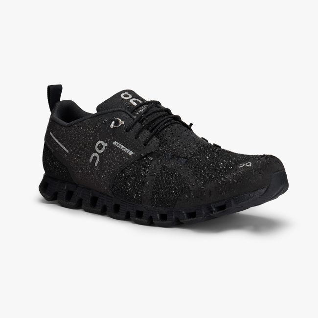 On Cloud Waterproof - pantofi alergare pentru barbati - Black Lunar