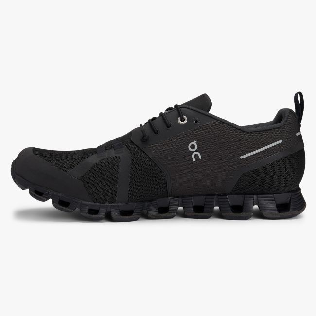 On Cloud Waterproof - pantofi alergare pentru barbati - Black Lunar