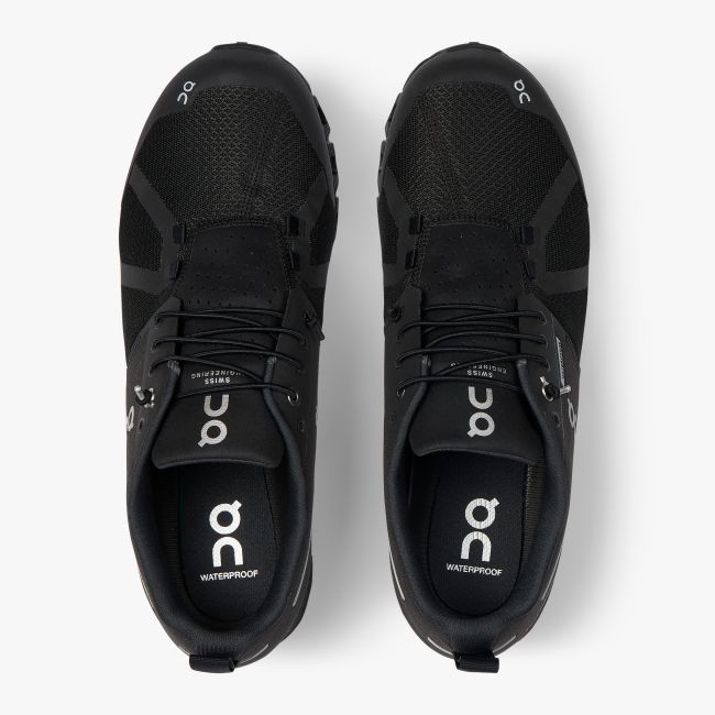 On Cloud Waterproof - pantofi alergare pentru barbati - Black Lunar