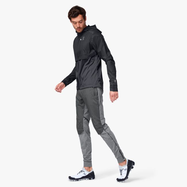 On Cloud Weather Running Jacket - jacheta de alergare vant / ploaie pentru barbati - negru