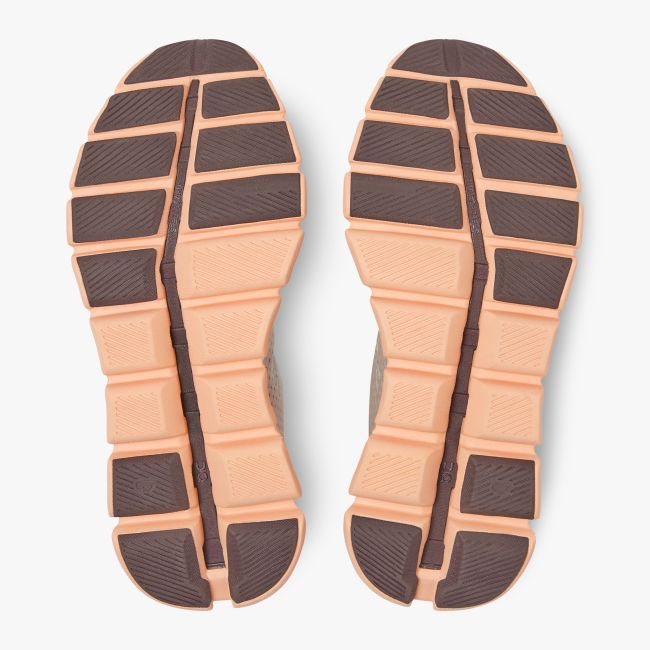 On Cloud X - pantofi alergare pentru femei - Gri Silver/Almond