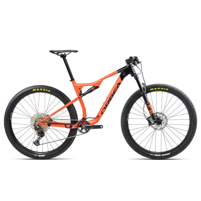 Orbea Oiz H30 - bicicleta MTB full suspension XC 29" - portocaliu-negru