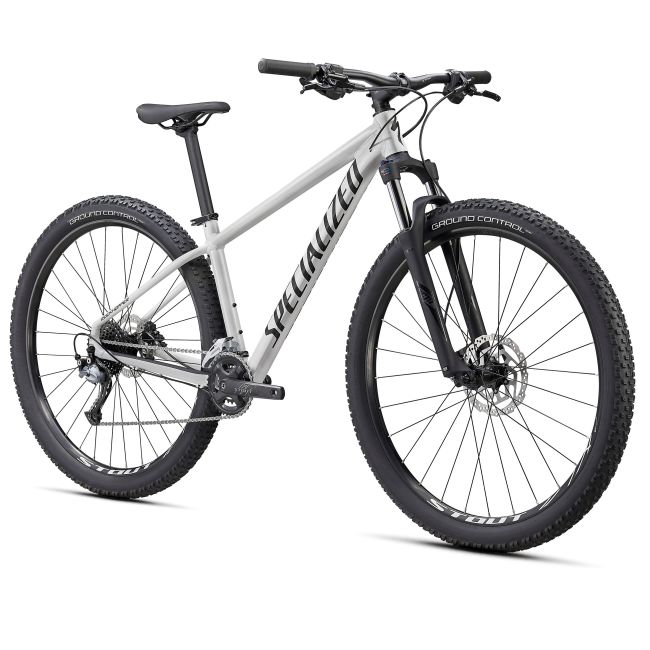 Specialized - bicicleta MTB hardtail cu roti 27.5" - Rockhopper Comp 2X - alb-argintiu