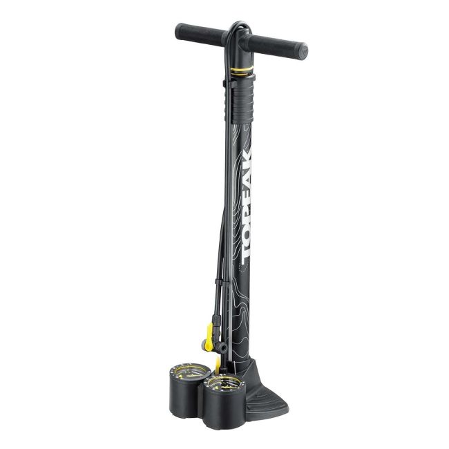Topeak pompa podea JoeBlow Dualie pentru mtb &amp; fatbike - negru