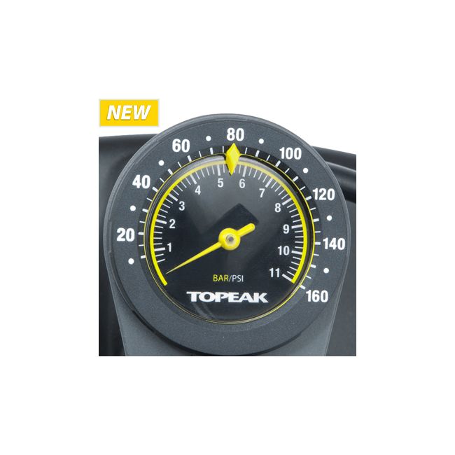 Topeak pompa podea JoeBlow MaxHP - alb