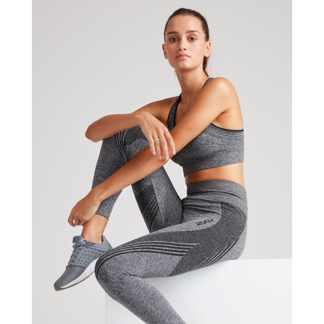2XU - Bustiera sport pentru femei Engineered Bra - gri
