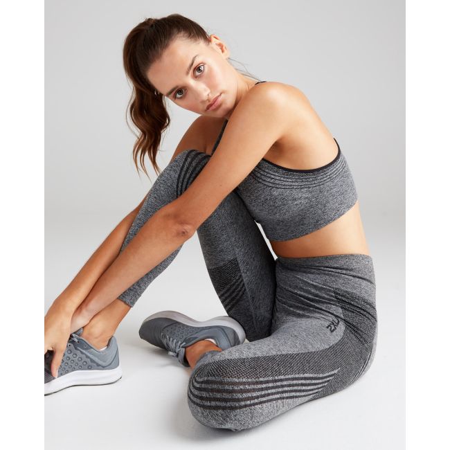 2XU - Colanti sport pentru femei Engineered Tight - gri