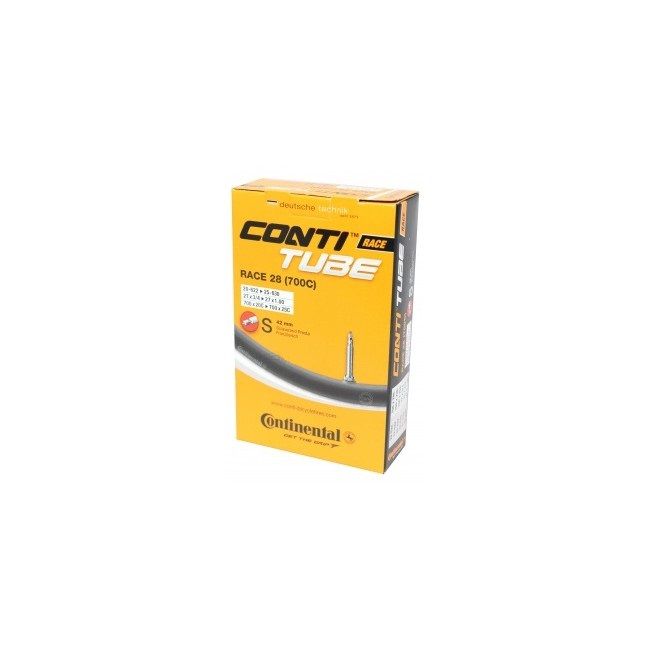 Continental - camera bicicleta 28" -  Race 28 (700C) - 18-622-> 25-630 - 700x20C-> 700x25C - valva presta 42mm