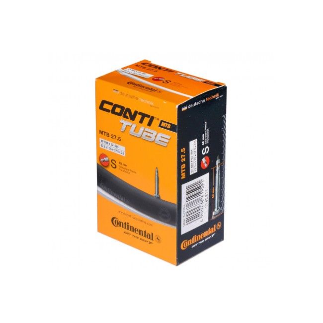Continental - camera bicicleta MTB 27.5" - 47-622-> 62-622 - valva presta 42mm
