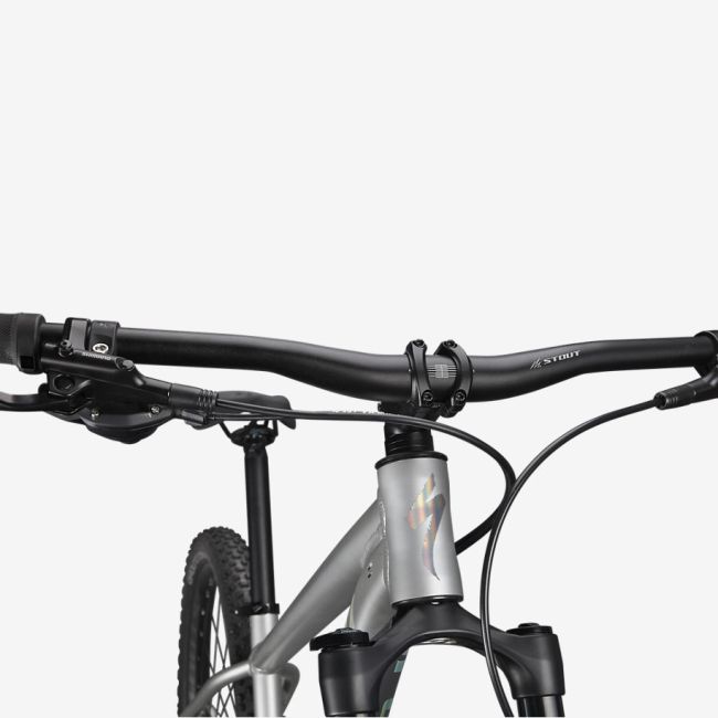Specialized - bicicleta MTB hardtail cu roti 29" Rockhopper Expert - argintiu-negru