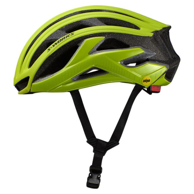 Specialized - casca ciclism sosea - S-Works Prevail II cu ANGI - galben fluo