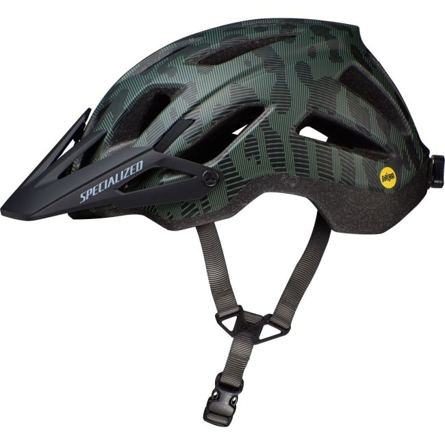 Specialized - casca ciclism sosea Ambush Comp MIPS cu ANGI - negru verde Sage