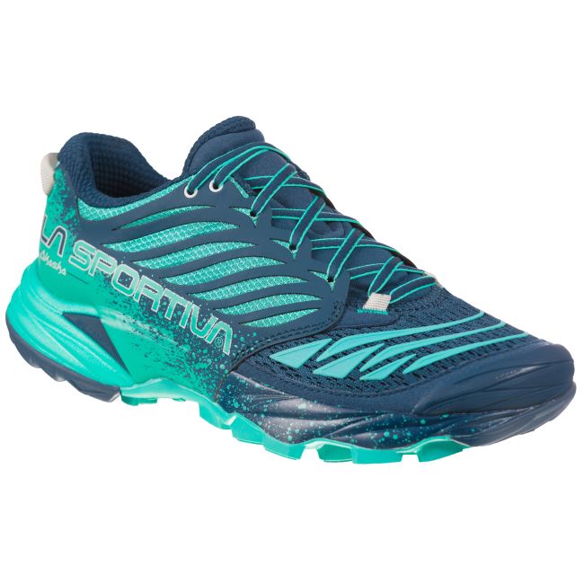 La Sportiva - Akasha pantofi alergare montana pentru femei - Albastru Opal Aqua