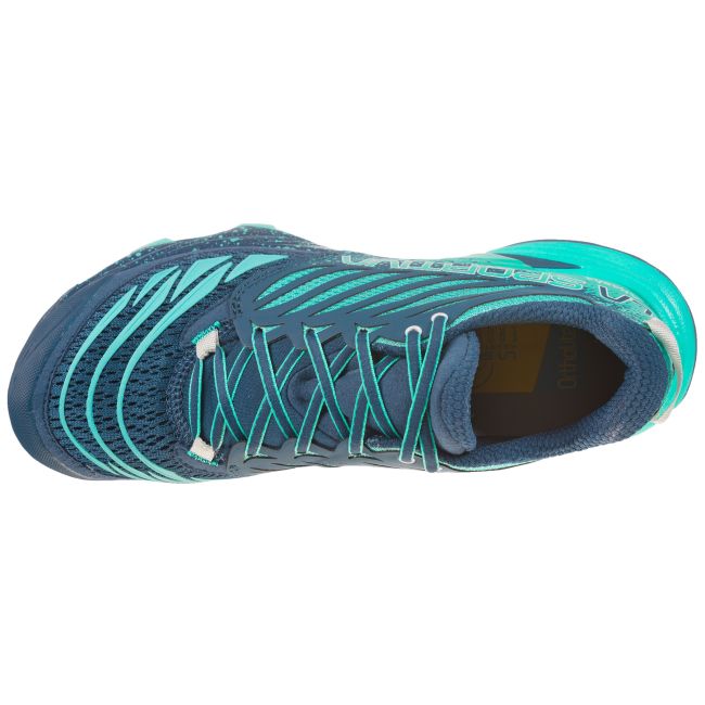 La Sportiva - Akasha pantofi alergare montana pentru femei - Albastru Opal Aqua