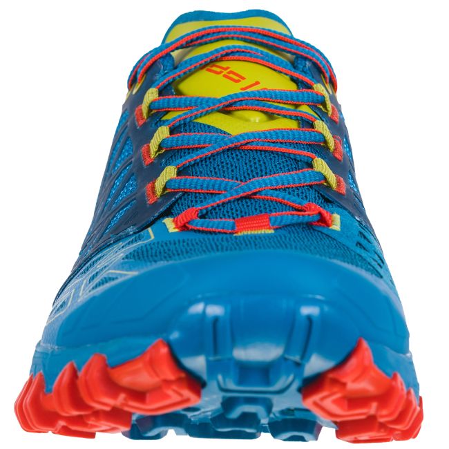 La Sportiva - Bushido II pantofi alergare montana pentru barbati - albastru Neptune verde Kiwi