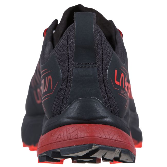 La Sportiva - Jackal pantofi alergare montana pentru barbati - Negru Poppy Rosu