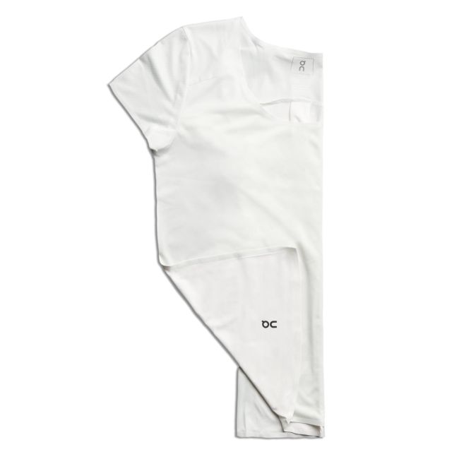 On Performance-T - tricou sport tehnic pentru femei - alb Ice