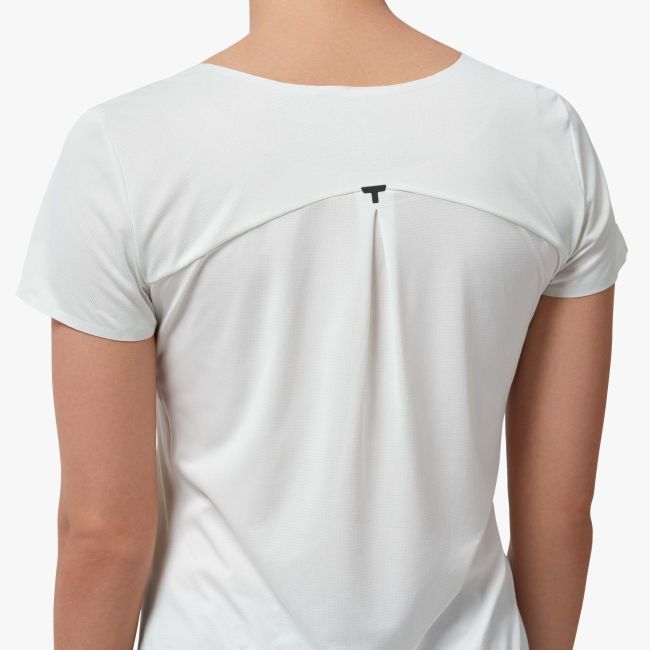 On Performance-T - tricou sport tehnic pentru femei - alb Ice