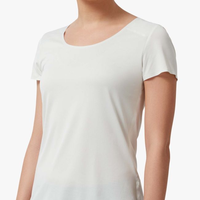 On Performance-T - tricou sport tehnic pentru femei - alb Ice