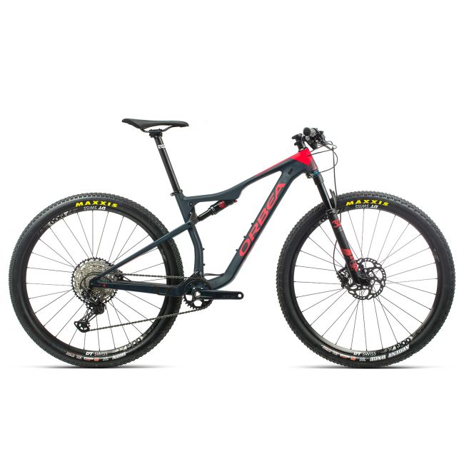 Orbea Oiz M30 - bicicleta MTB full suspension XC 29" - albastru-rosu