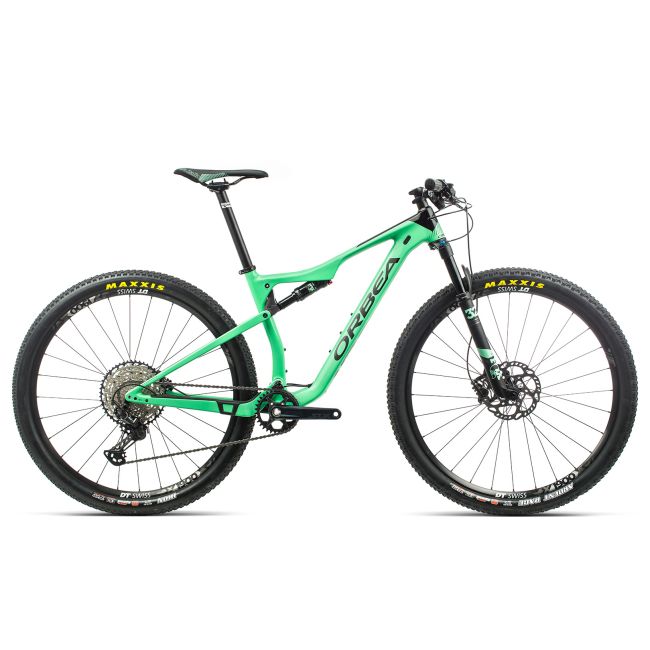 Orbea Oiz M30 - bicicleta MTB full suspension XC 29" - menta-negru