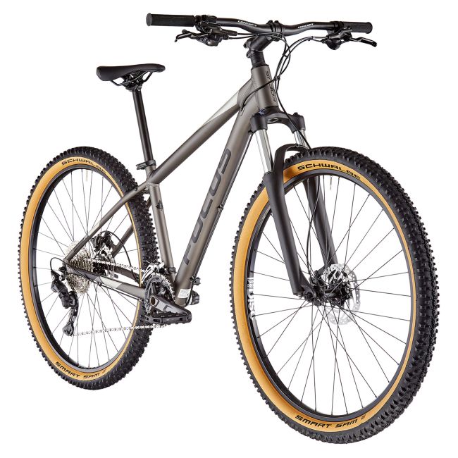 Focus - bicicleta MTB hardtail Whistler 3.7, roti 27.5" - gri Toronto negru