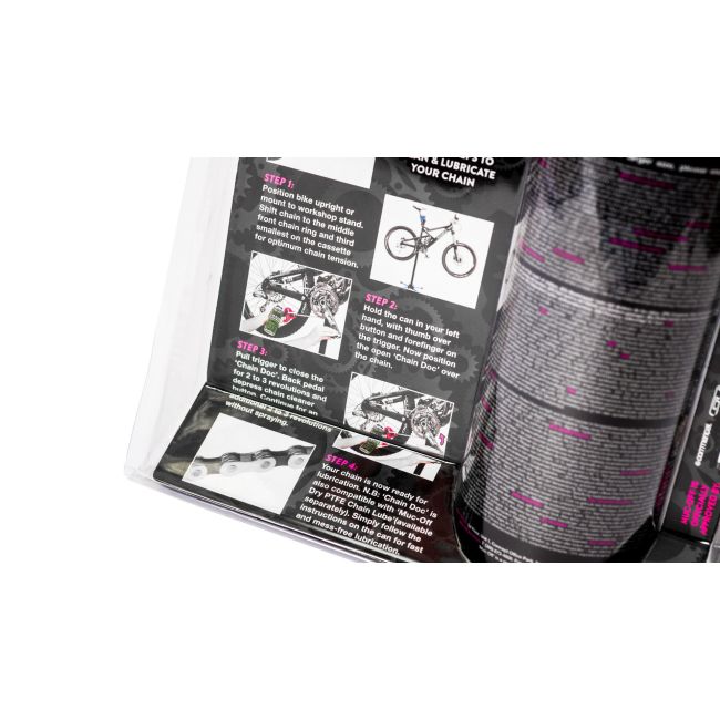 Muc-Off - BIO Chain Doc - solutie si aparat pentru curatarea lantului