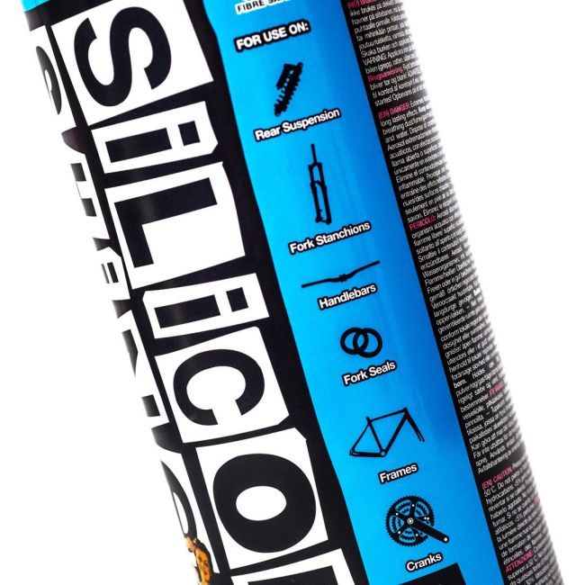 Muc-Off - Spray Silicon Shine pentru bicicleta si componente - 500 ml